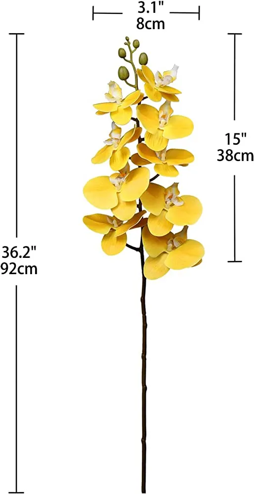 01185, 36" Artificial Orchid Flowers