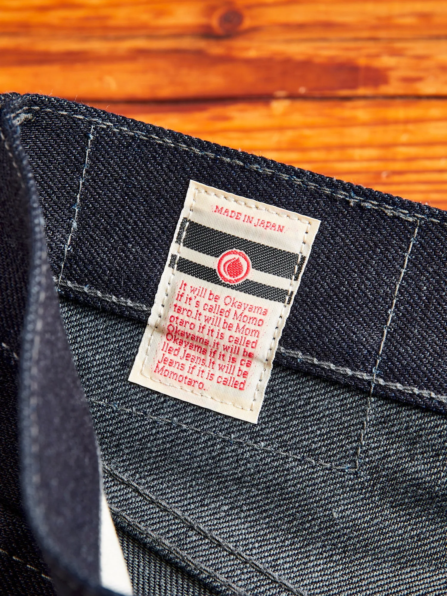 0306-52G "Indigo x Grey" 18oz Selvedge Denim - Tight Tapered Fit