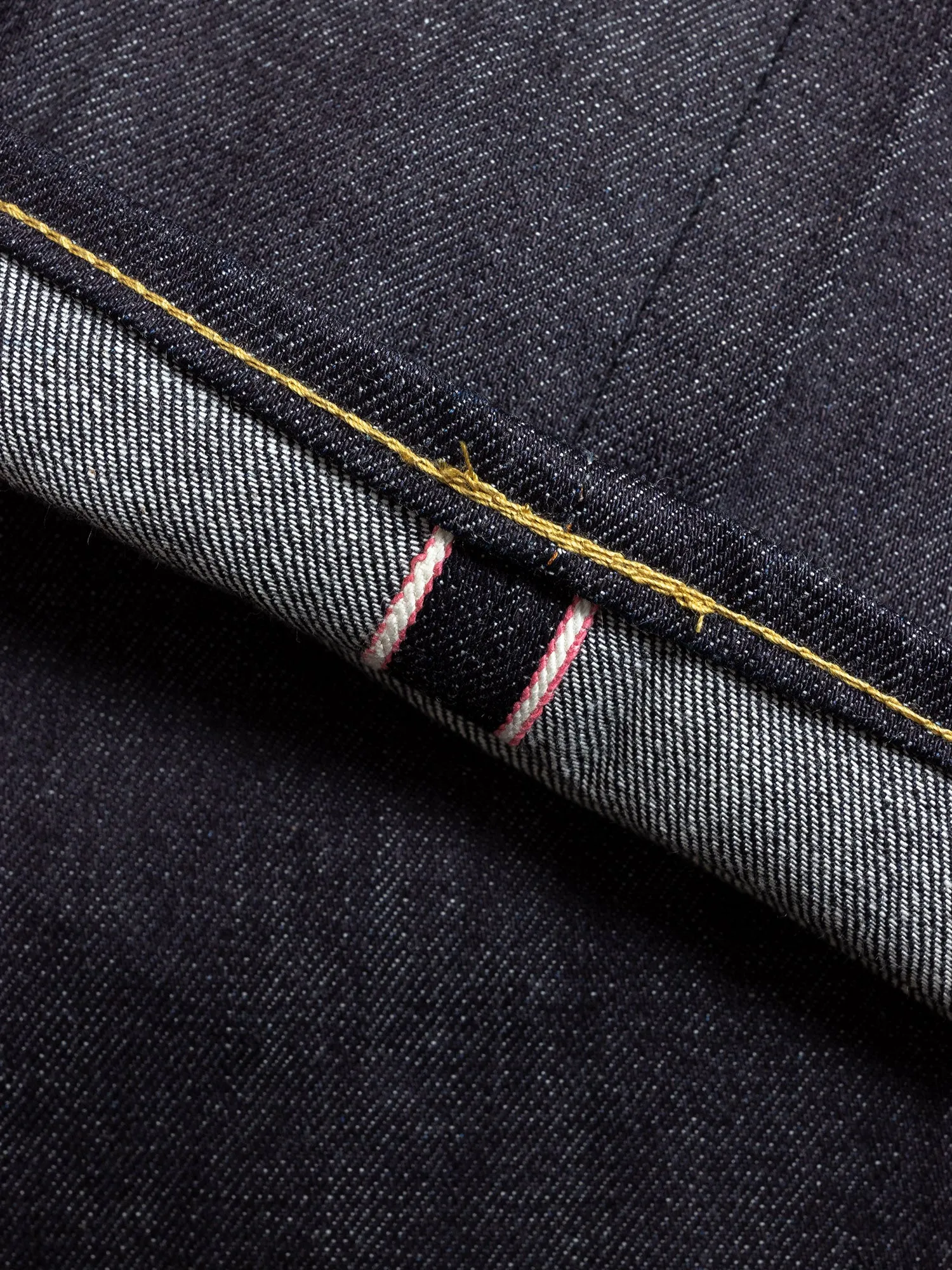 0605-12 12oz Selvedge Denim - Natural Tapered Fit