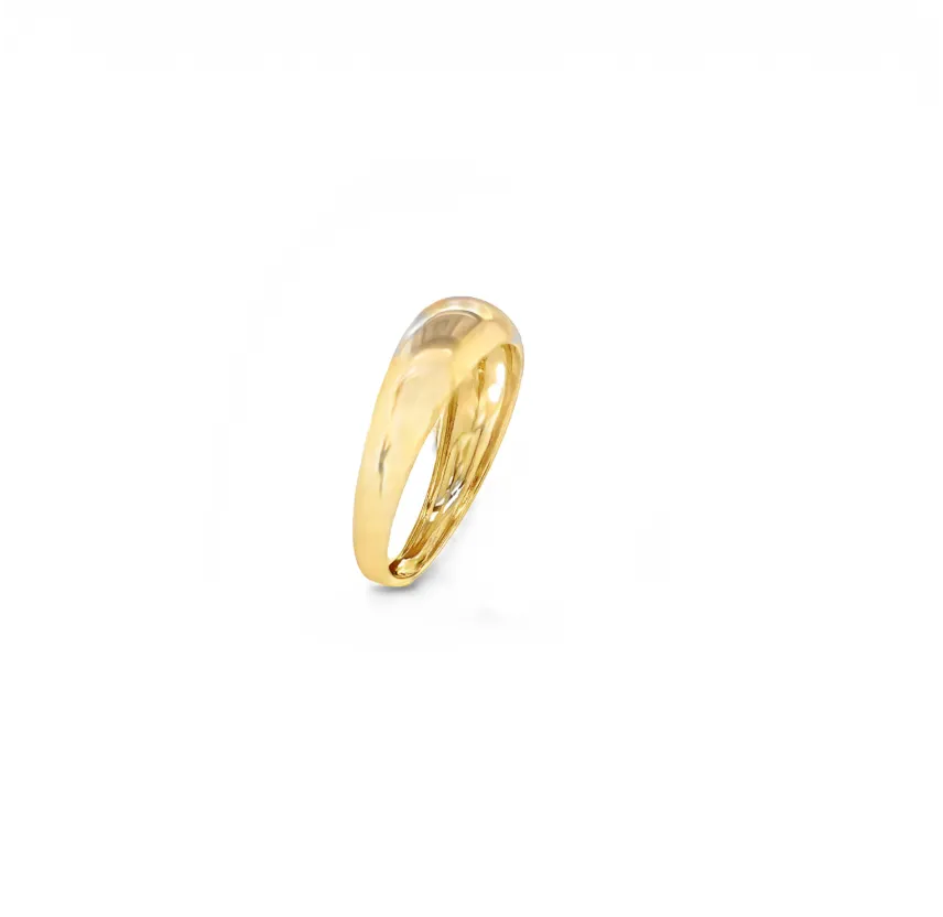 10 Karat Gold Chunky Dome Ring