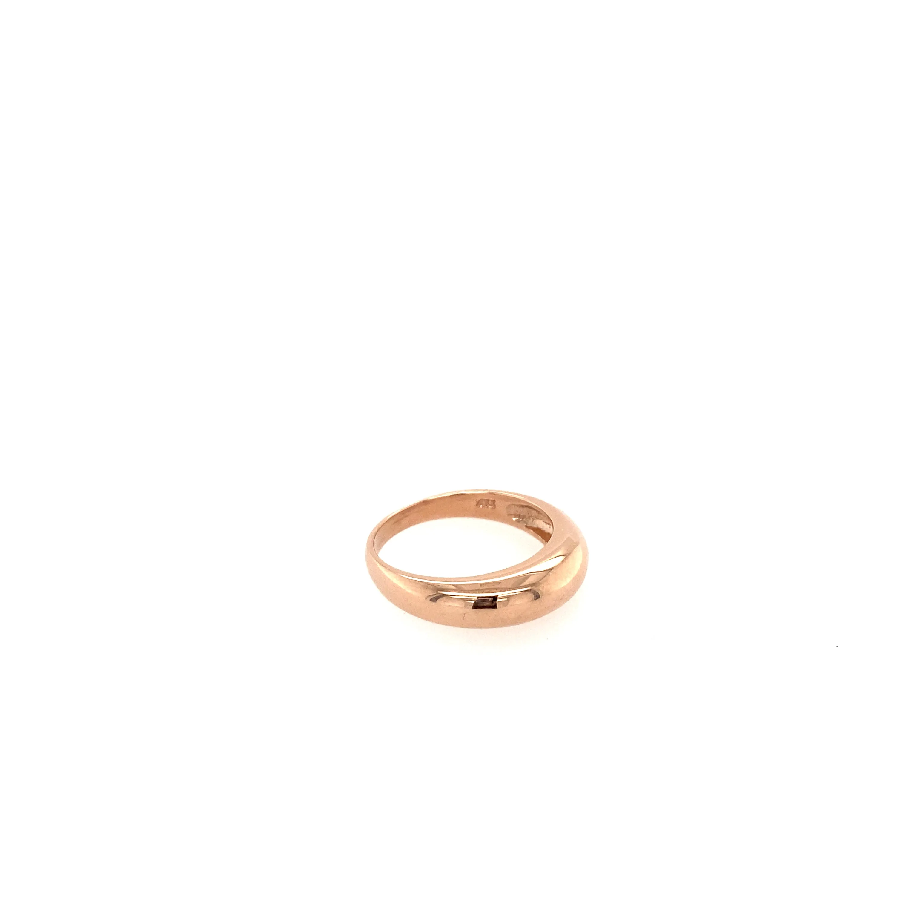 10 Karat Gold Chunky Dome Ring