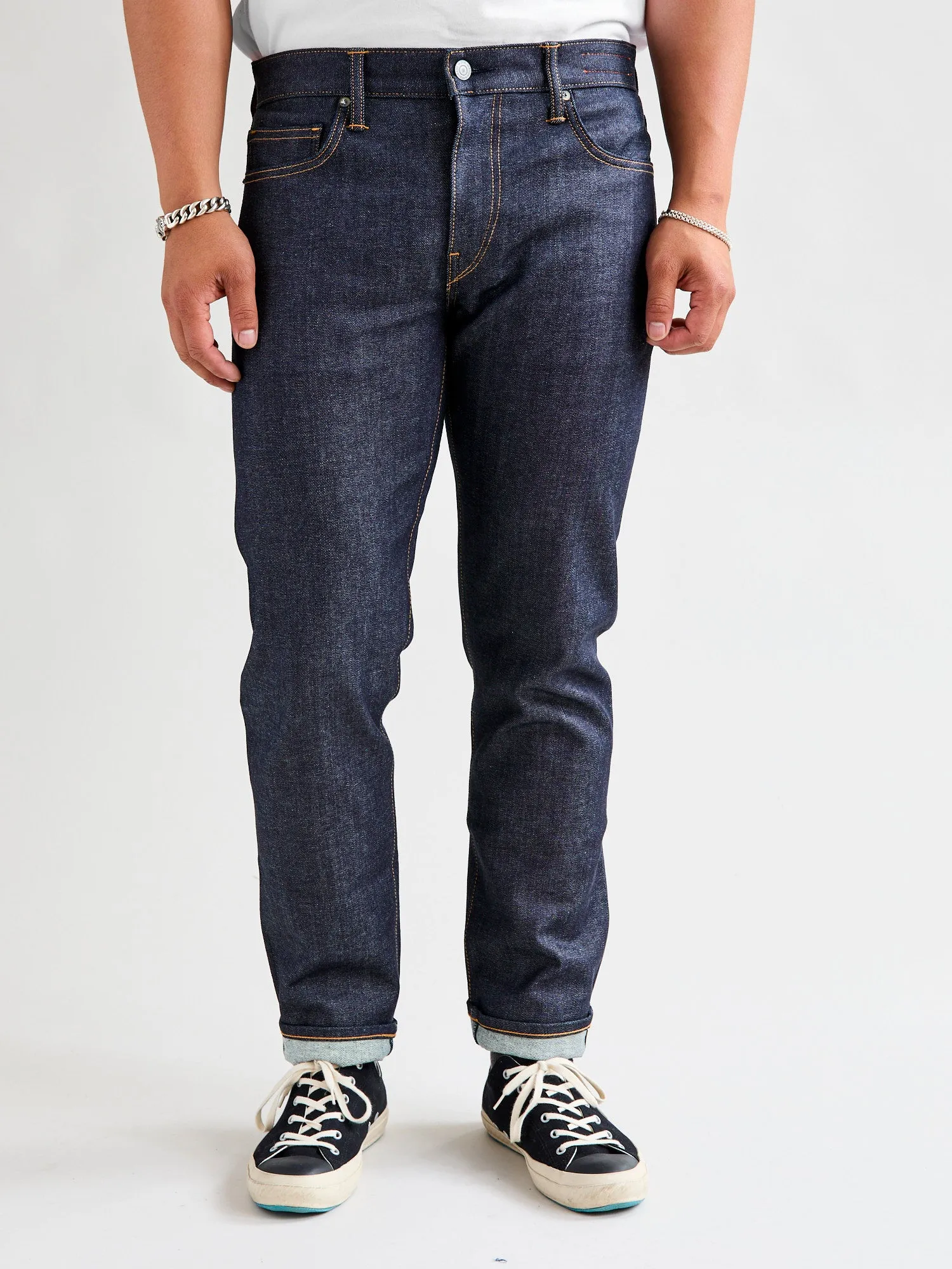 10.5oz Stretch Selvedge Denim - Pen Slim