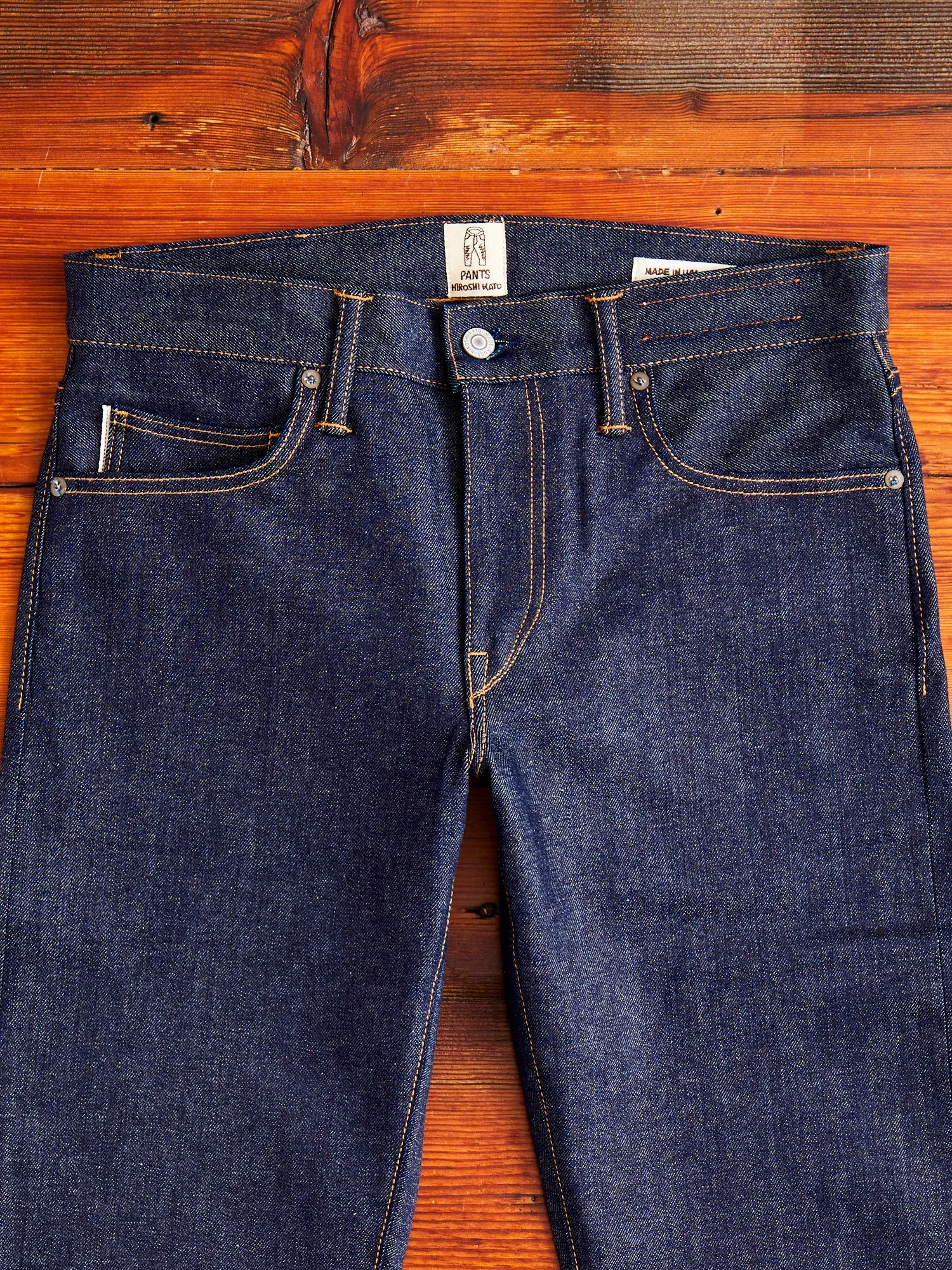 10.5oz Stretch Selvedge Denim - Pen Slim