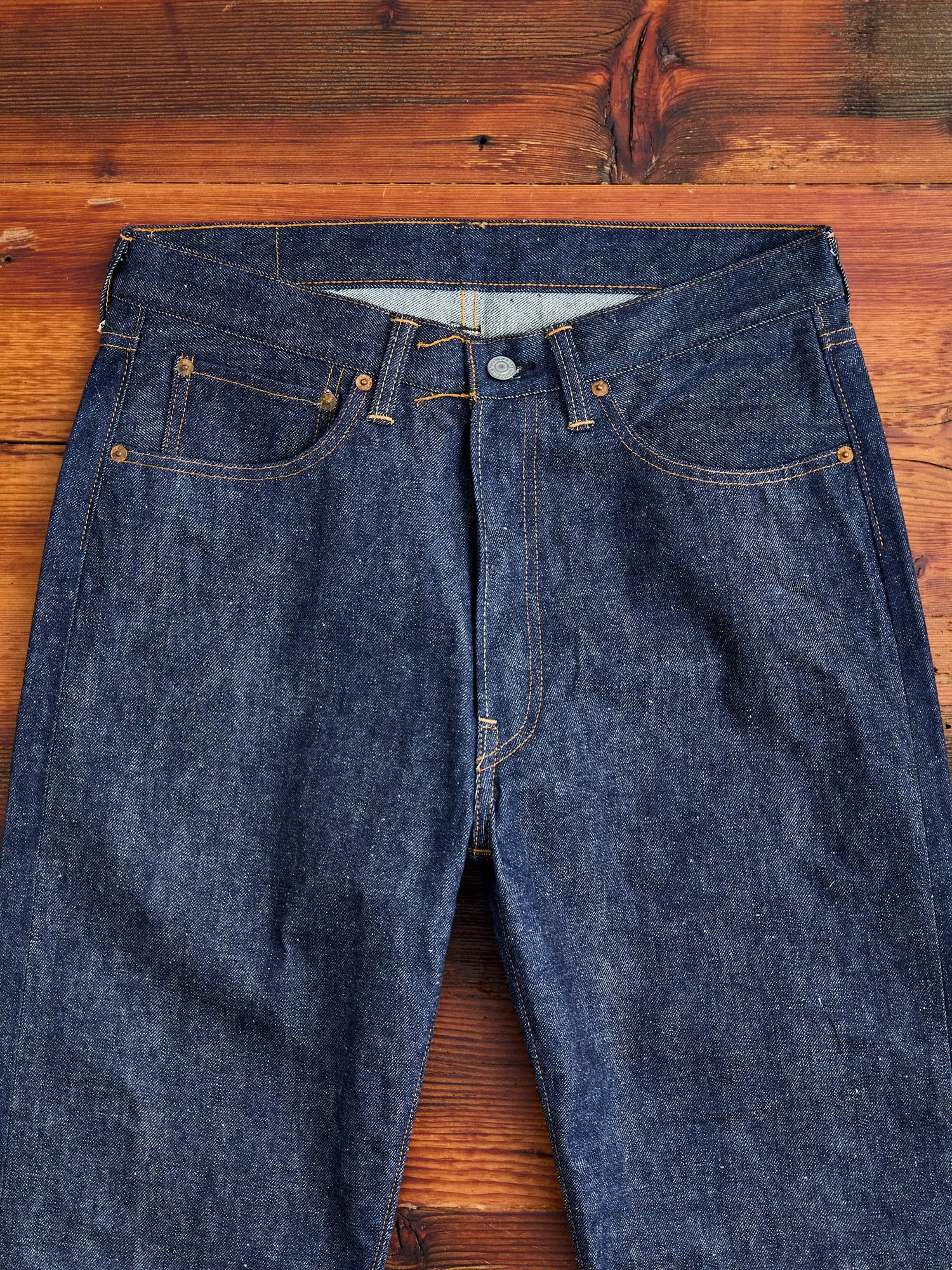 1101 "Big E 1970 Model" 13.75oz Unsanforized Selvedge Denim - Regular Straight