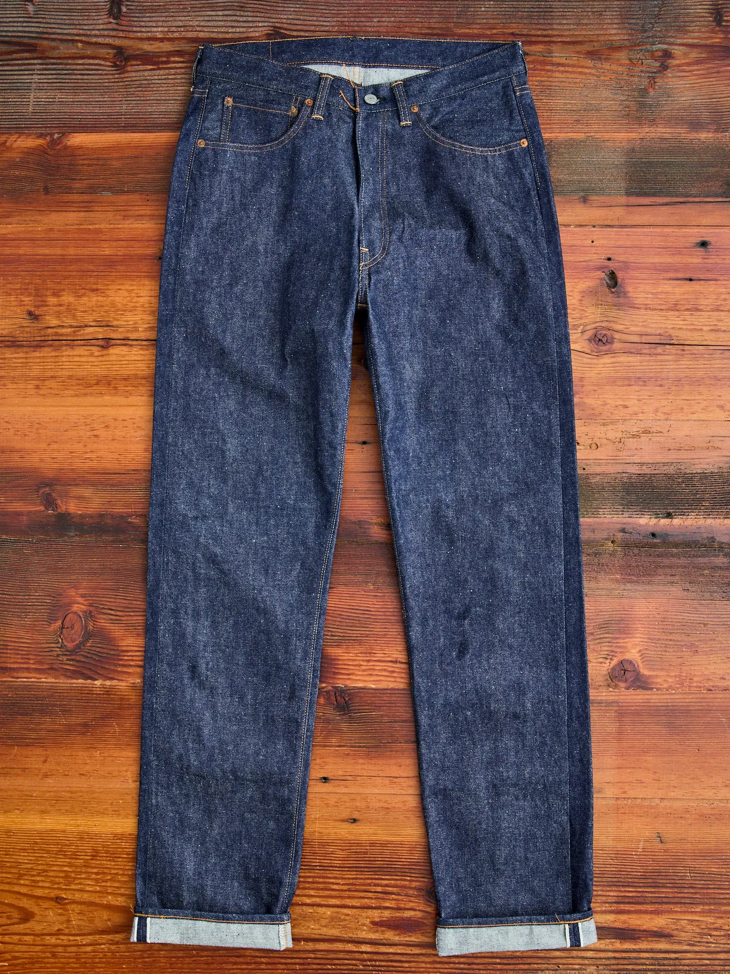 1101 "Big E 1970 Model" 13.75oz Unsanforized Selvedge Denim - Regular Straight