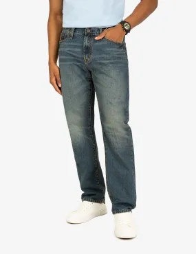 5 POCKET RIGID STRAIGHT FIT JEANS