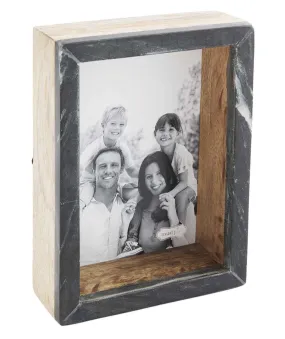 5X7 Black Marble Block Frame