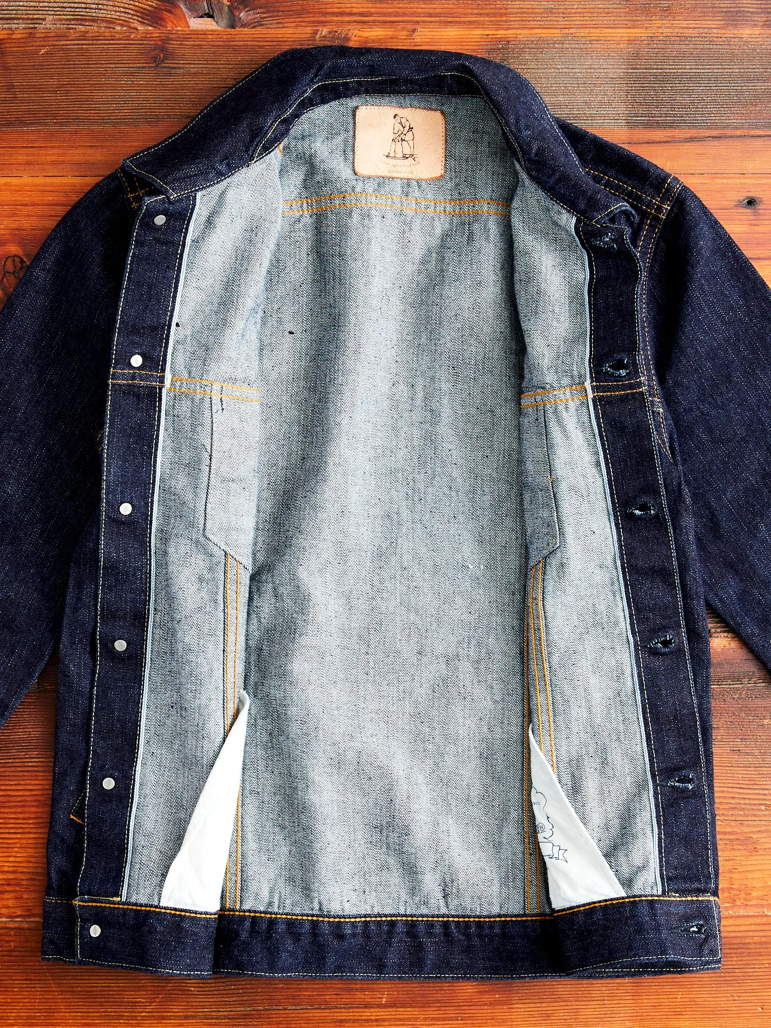 6114 14oz Type-3 Denim Jacket in Indigo