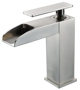 ALFI brand AB1598 Single Hole Waterfall Bathroom Faucet