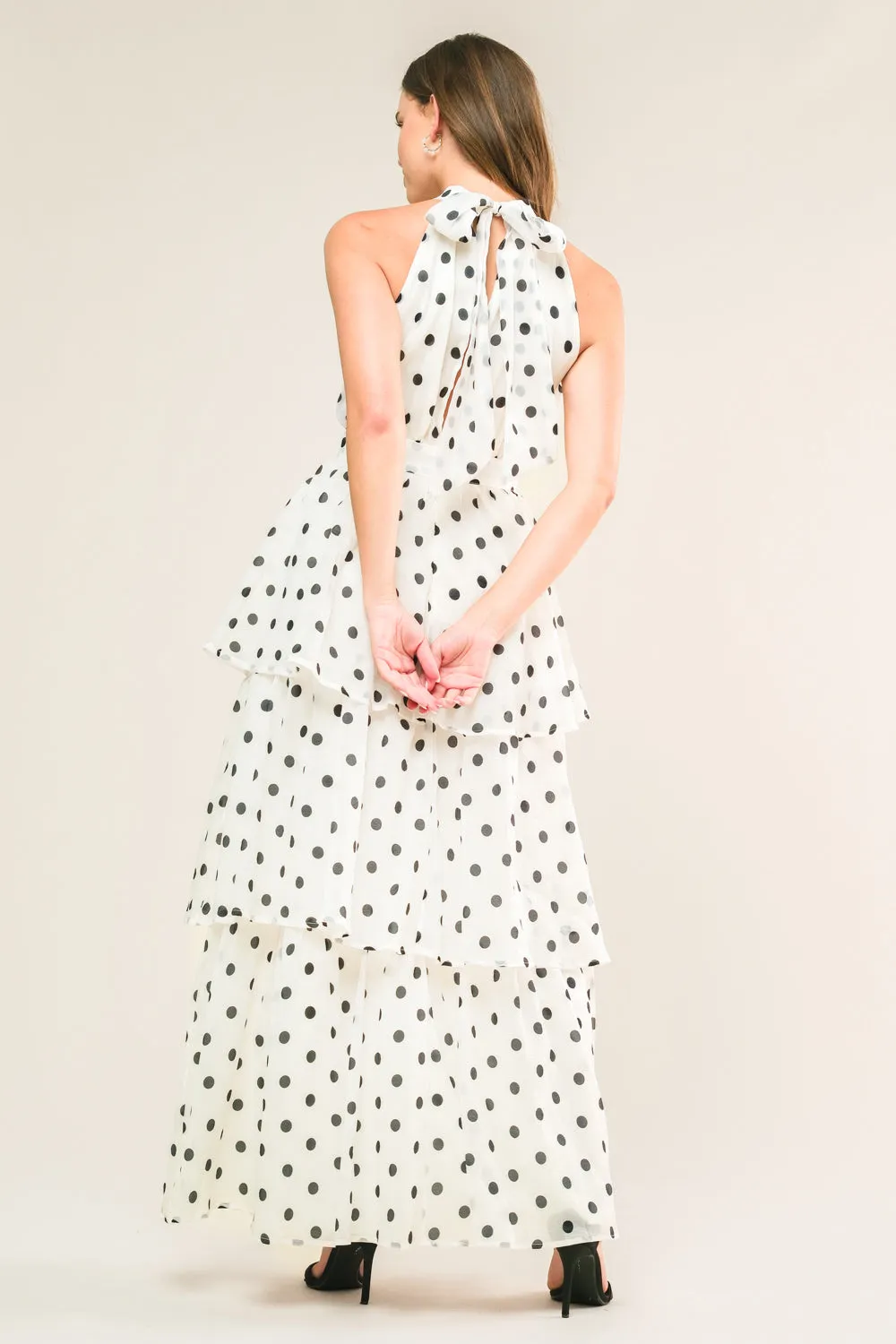 ALONG THE SHORELINE WOVEN MAXI DRESS