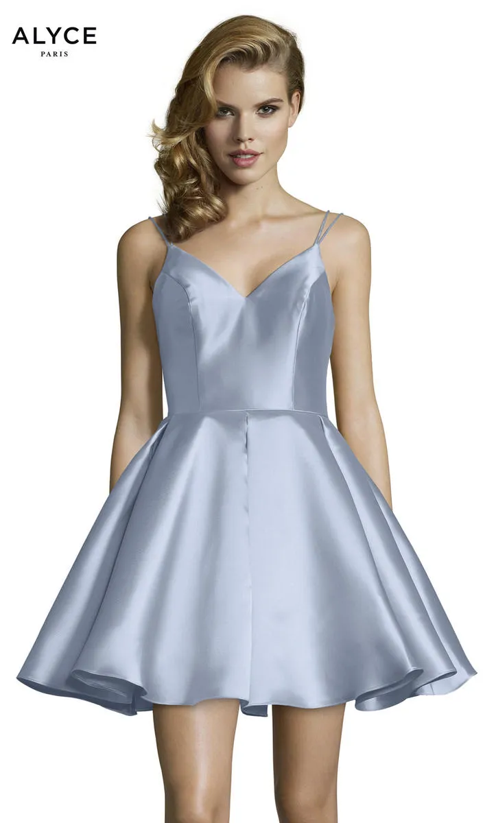 Alyce Paris A-Line Homecoming Dress 3764