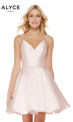 Alyce Paris A-Line Homecoming Dress 3764