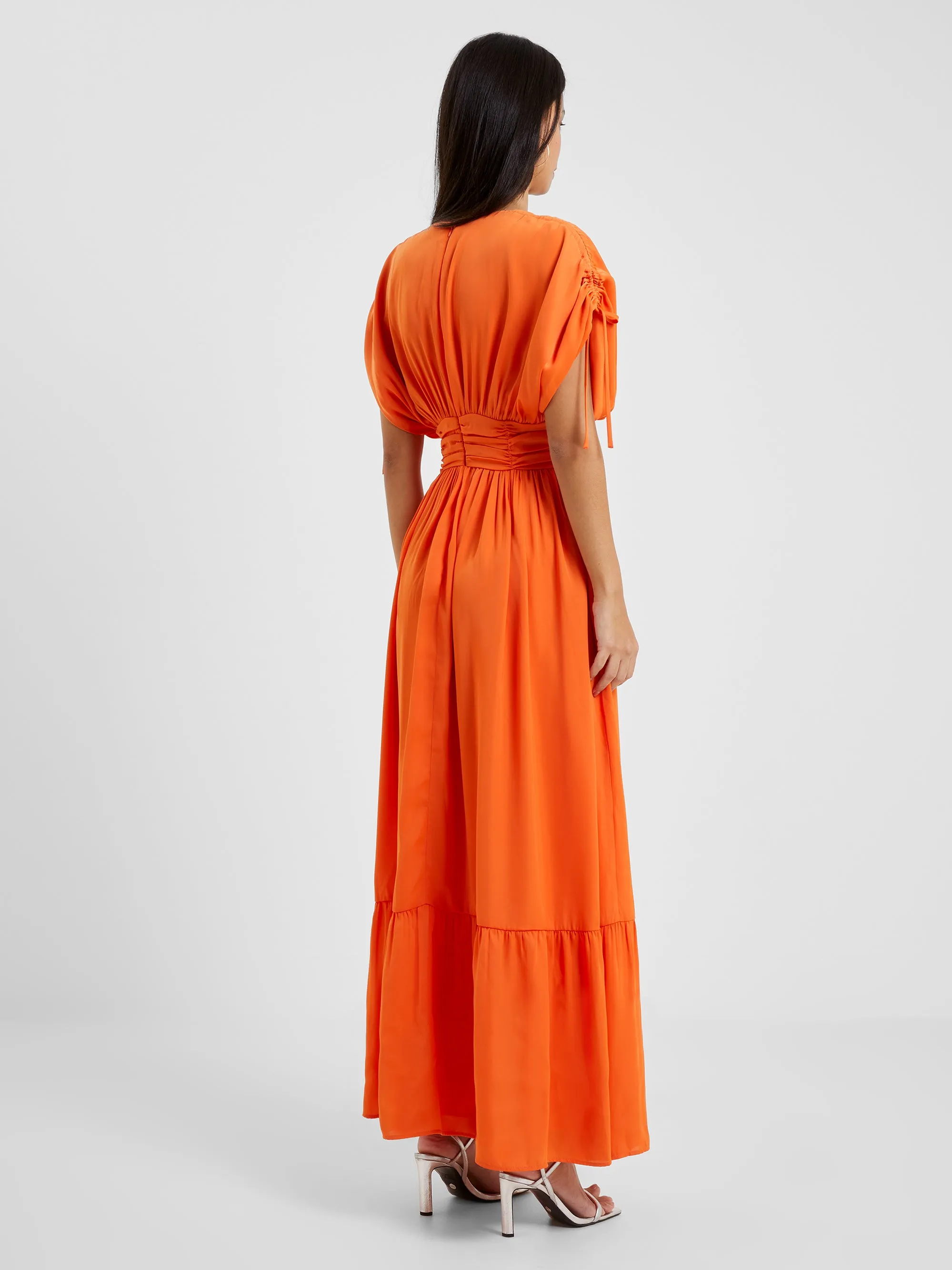 Audrey Satin Maxi Dress