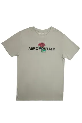 Aéropostale Rose Box Graphic Tee