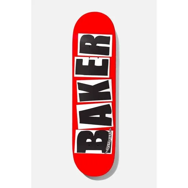 Baker Skateboards Brand Logo Black Deck 8.475"