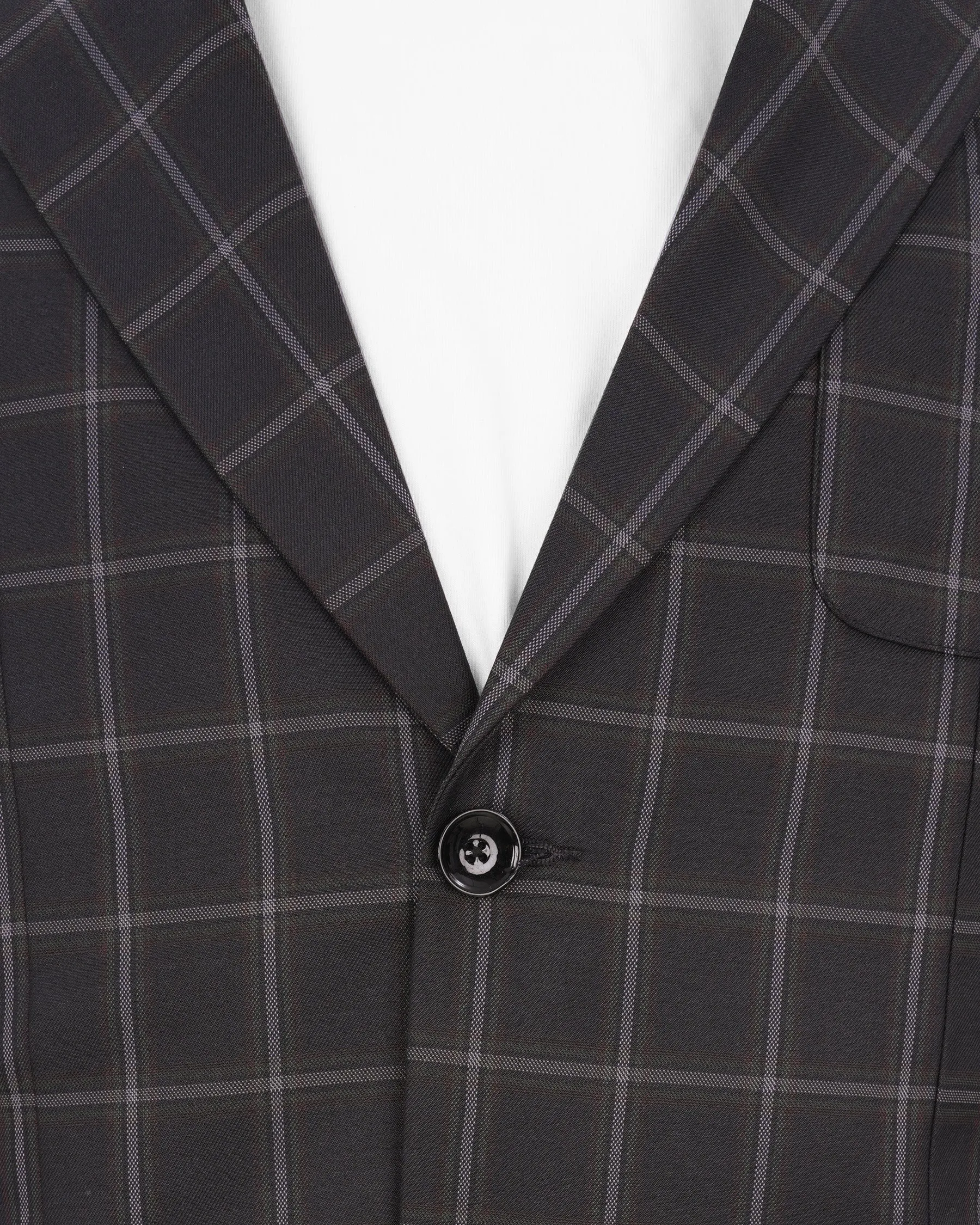 Baltic Sea Windowpane Blazer