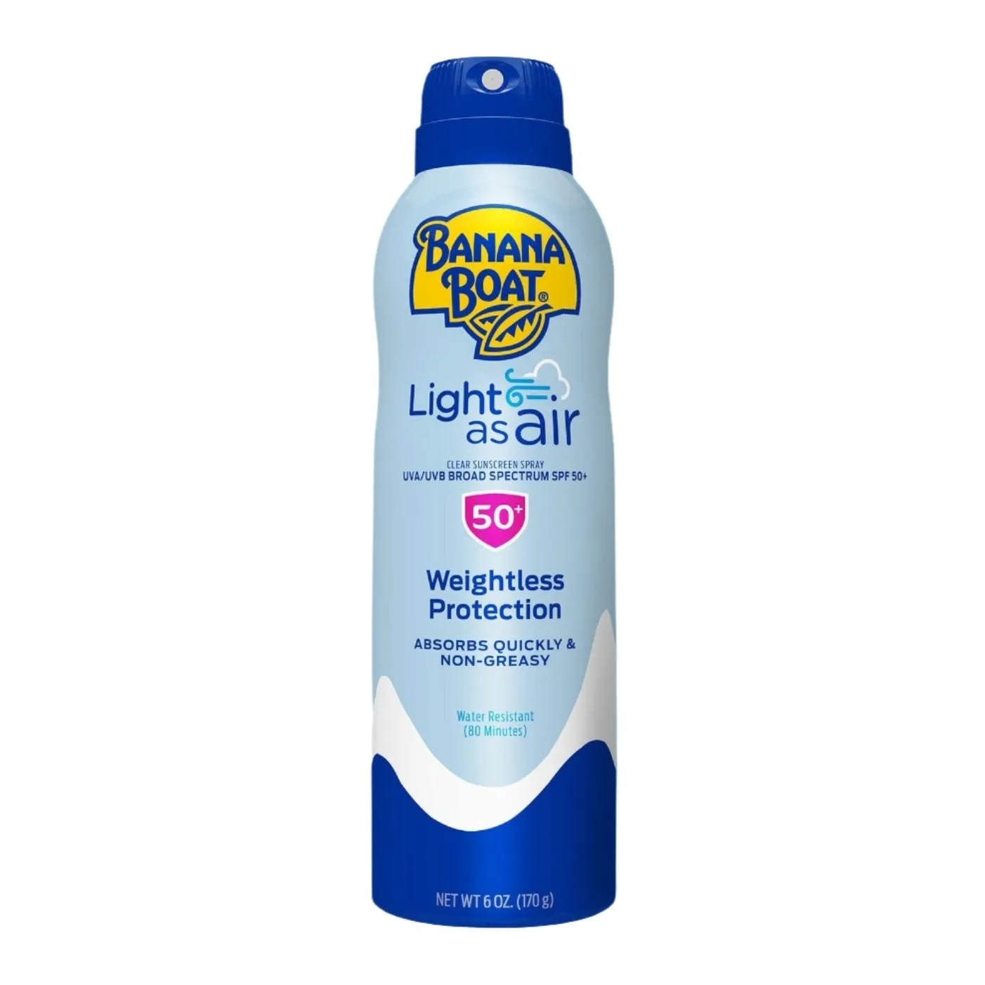 Banana Boat Sunscreen Light As Air Face Sunscreen Ultramist Lotion SPF 50 