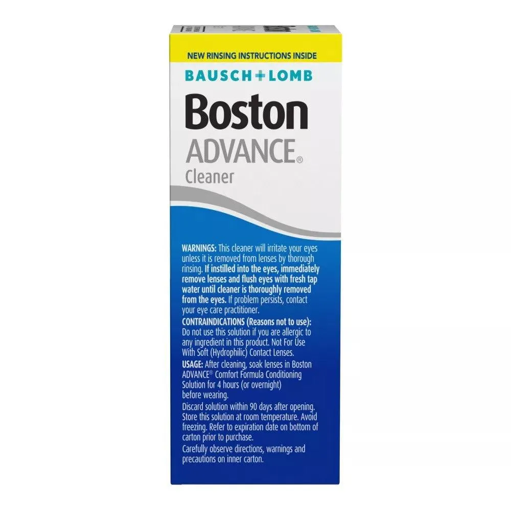 Bausch   Lomb Boston Advance Cleansing Contact Lens Solution - 1 fl oz