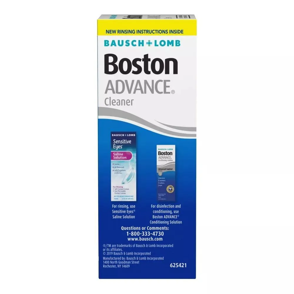 Bausch   Lomb Boston Advance Cleansing Contact Lens Solution - 1 fl oz