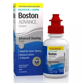 Bausch   Lomb Boston Advance Cleansing Contact Lens Solution - 1 fl oz