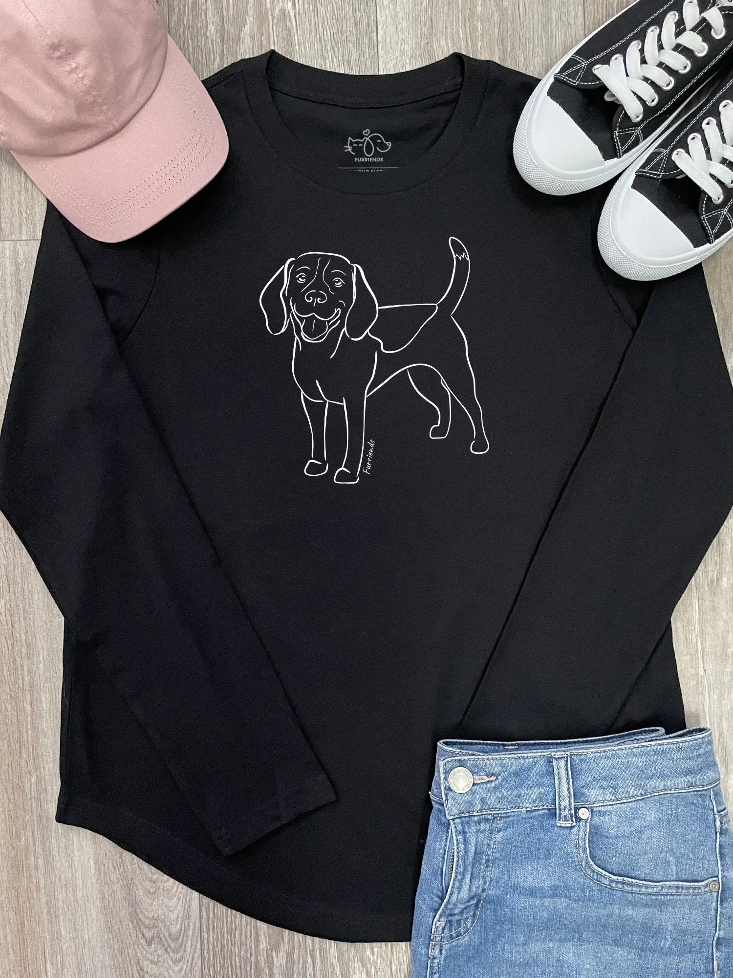 Beagle Olivia Long Sleeve Tee