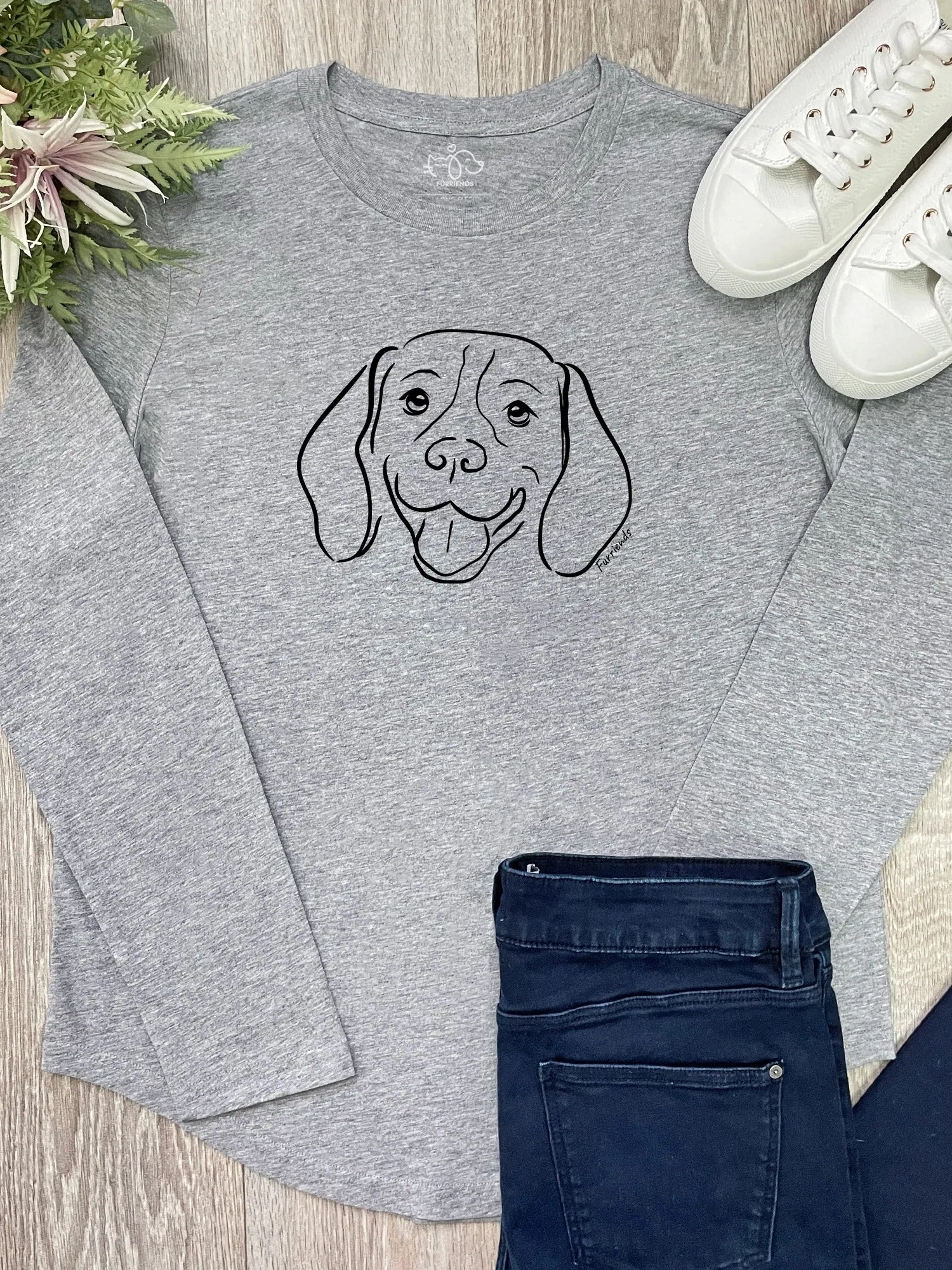 Beagle Olivia Long Sleeve Tee