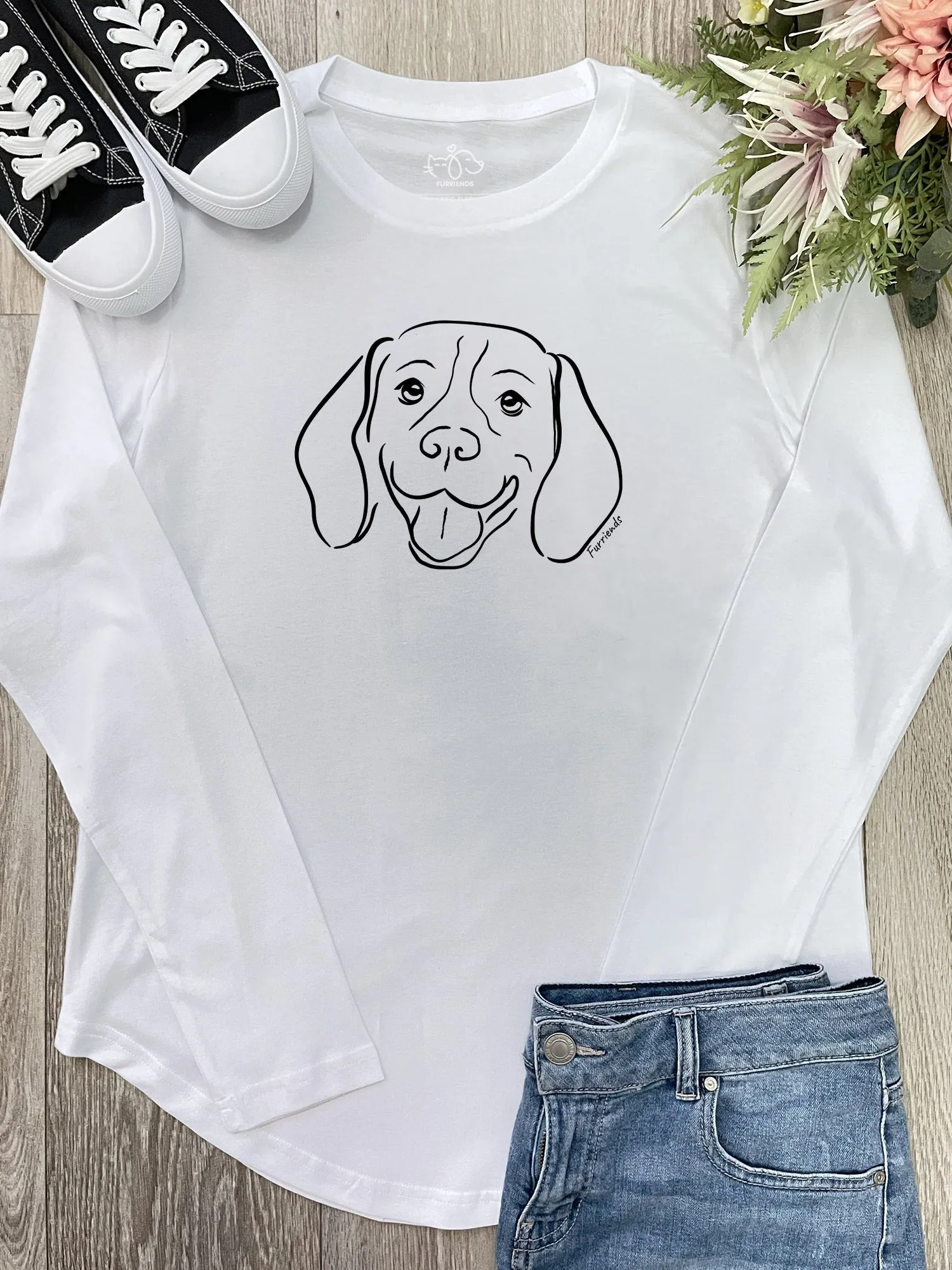 Beagle Olivia Long Sleeve Tee