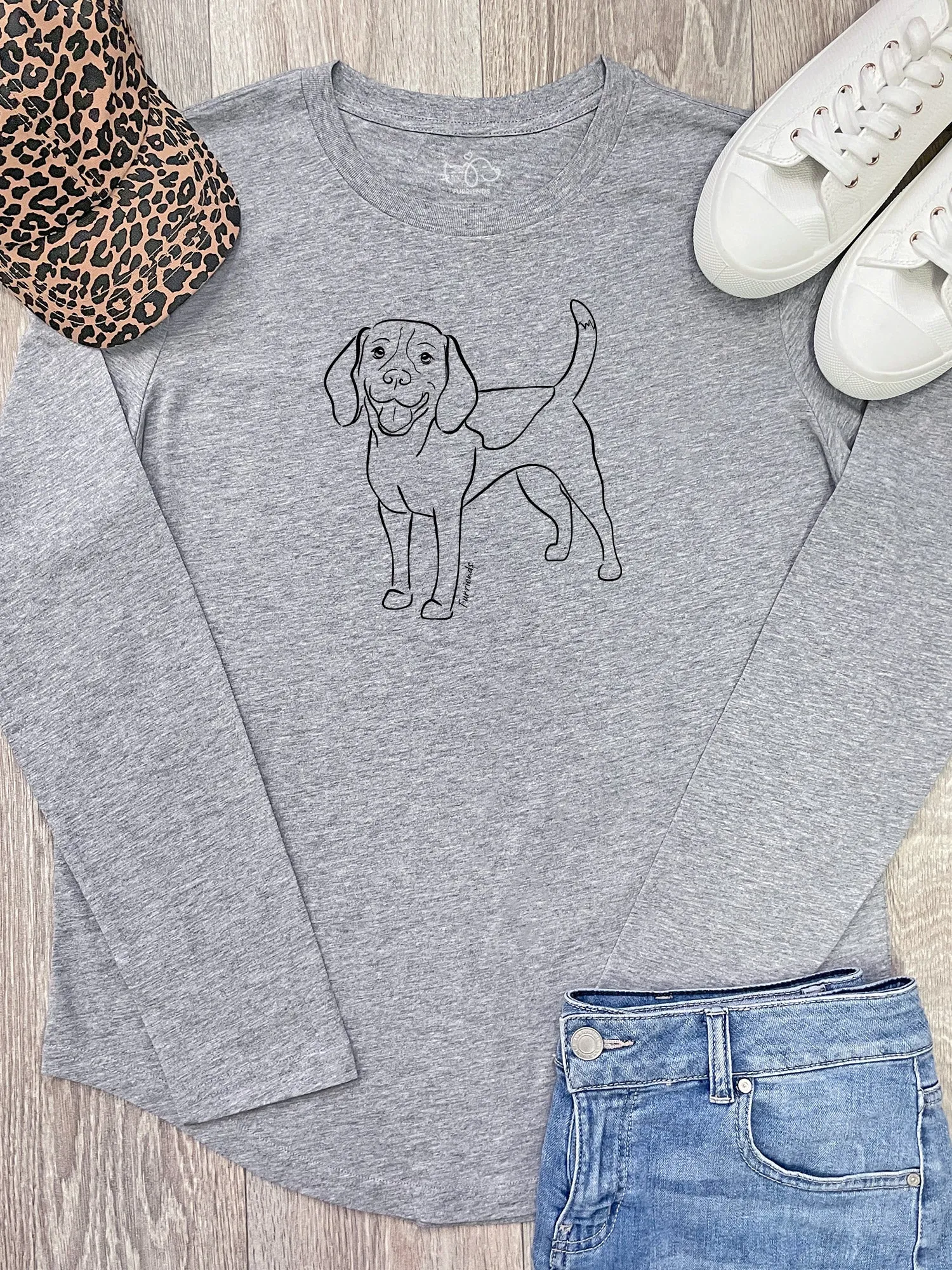 Beagle Olivia Long Sleeve Tee