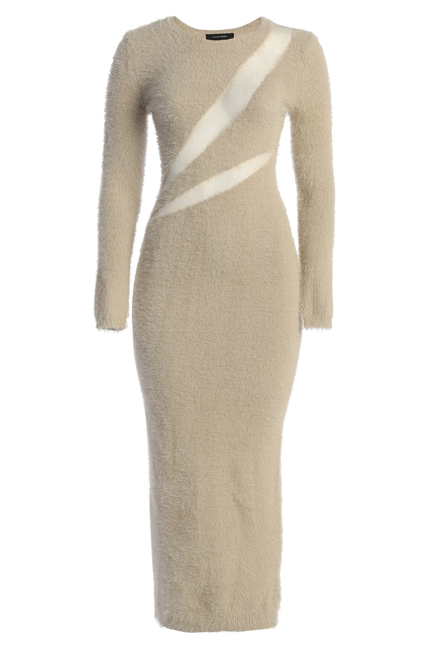 Beige More To Love Maxi Dress