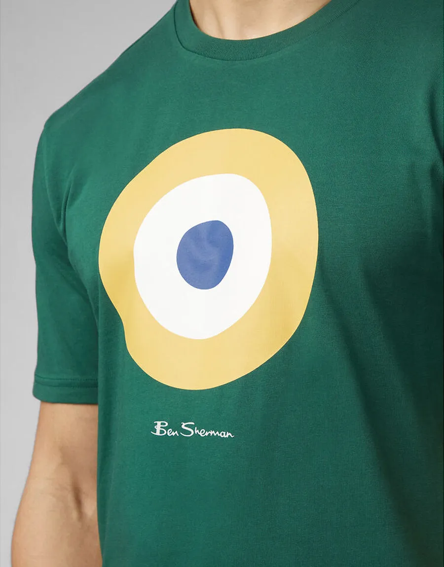 Ben Sherman Signature Target Green T-Shirt