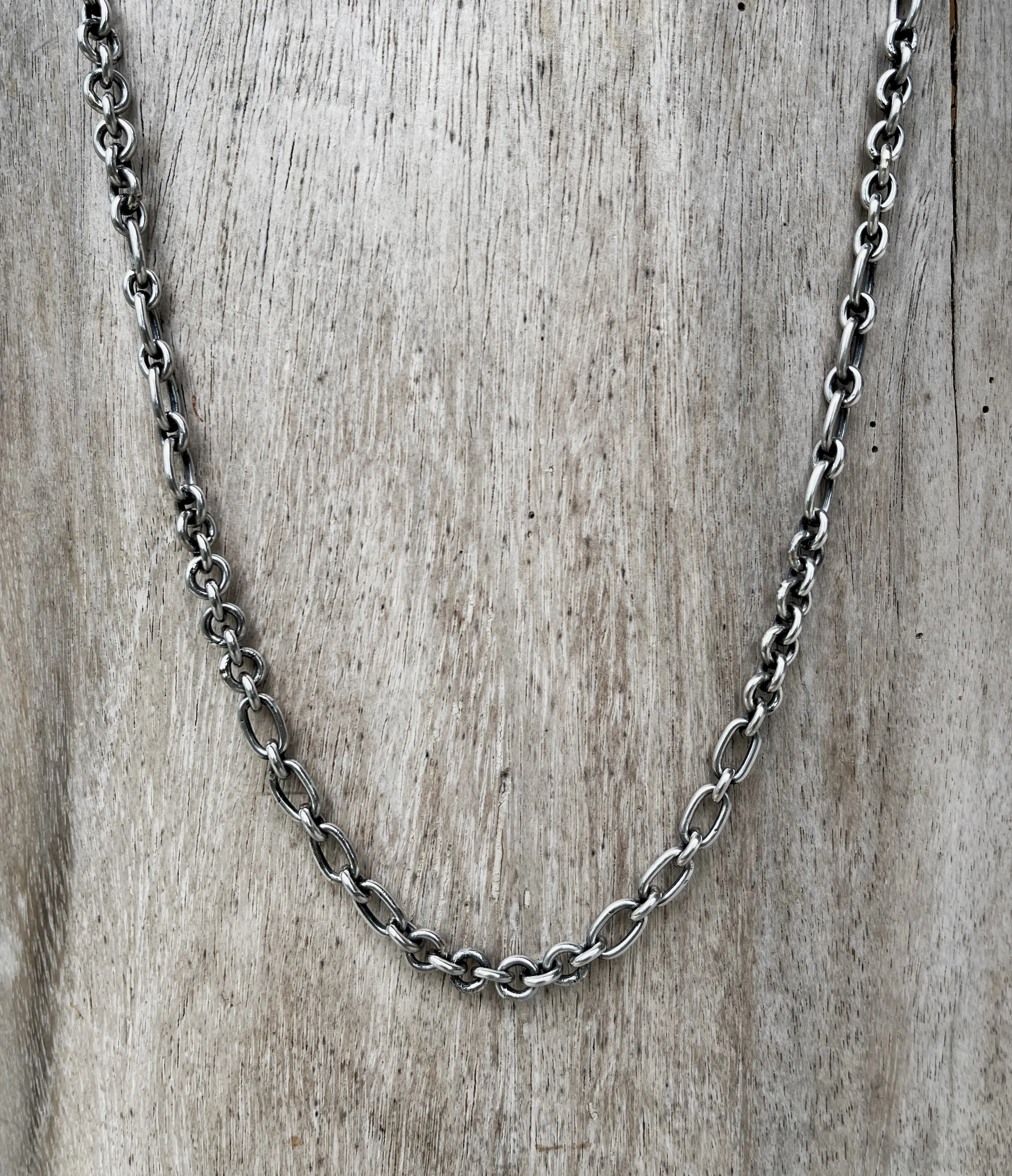 Birdlink chain - sterling silver