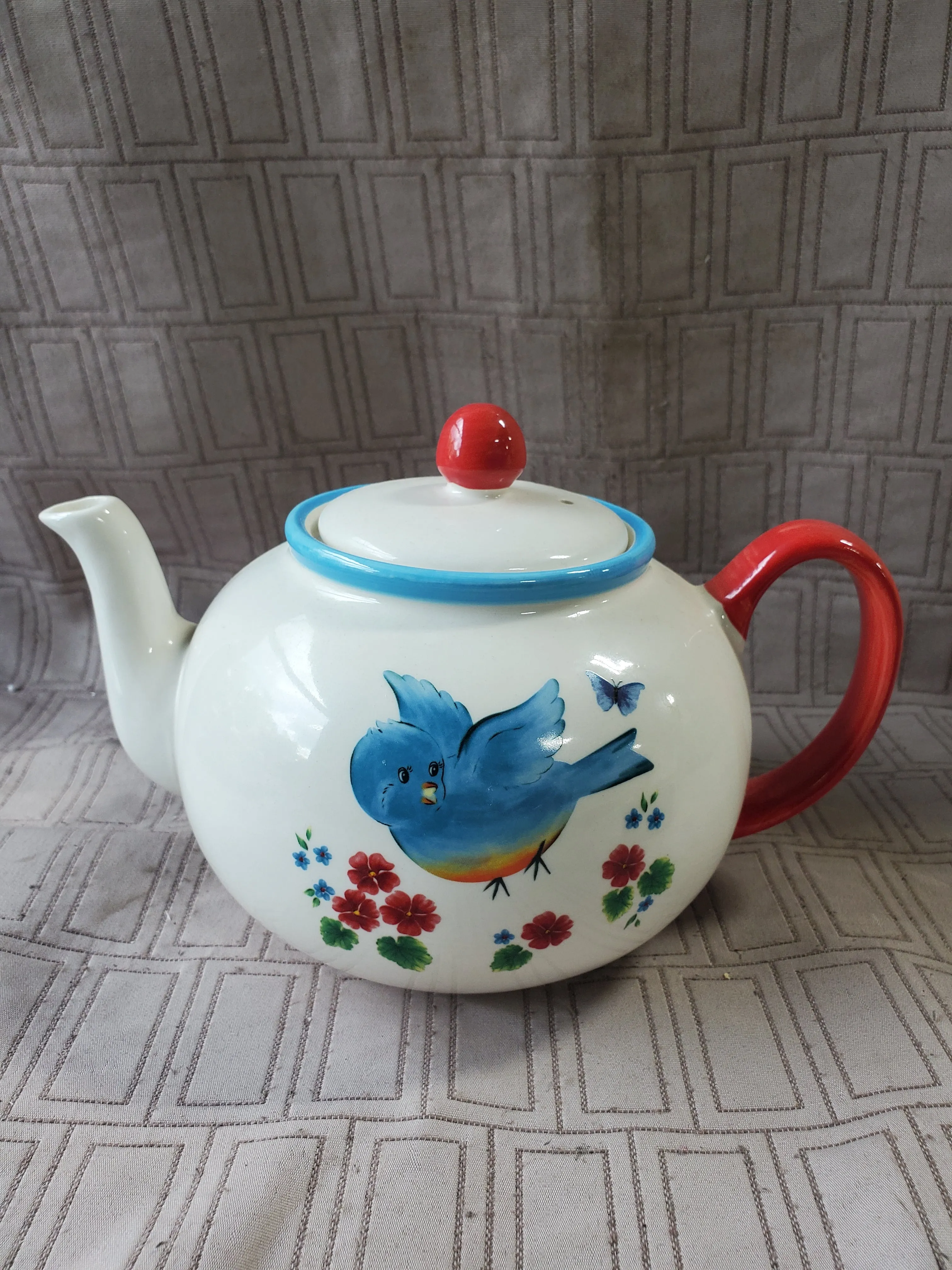 Bluebird Teapot