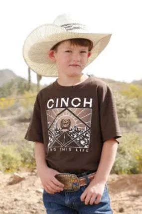 BOY'S CINCH LEAD THIS LIFE TEE