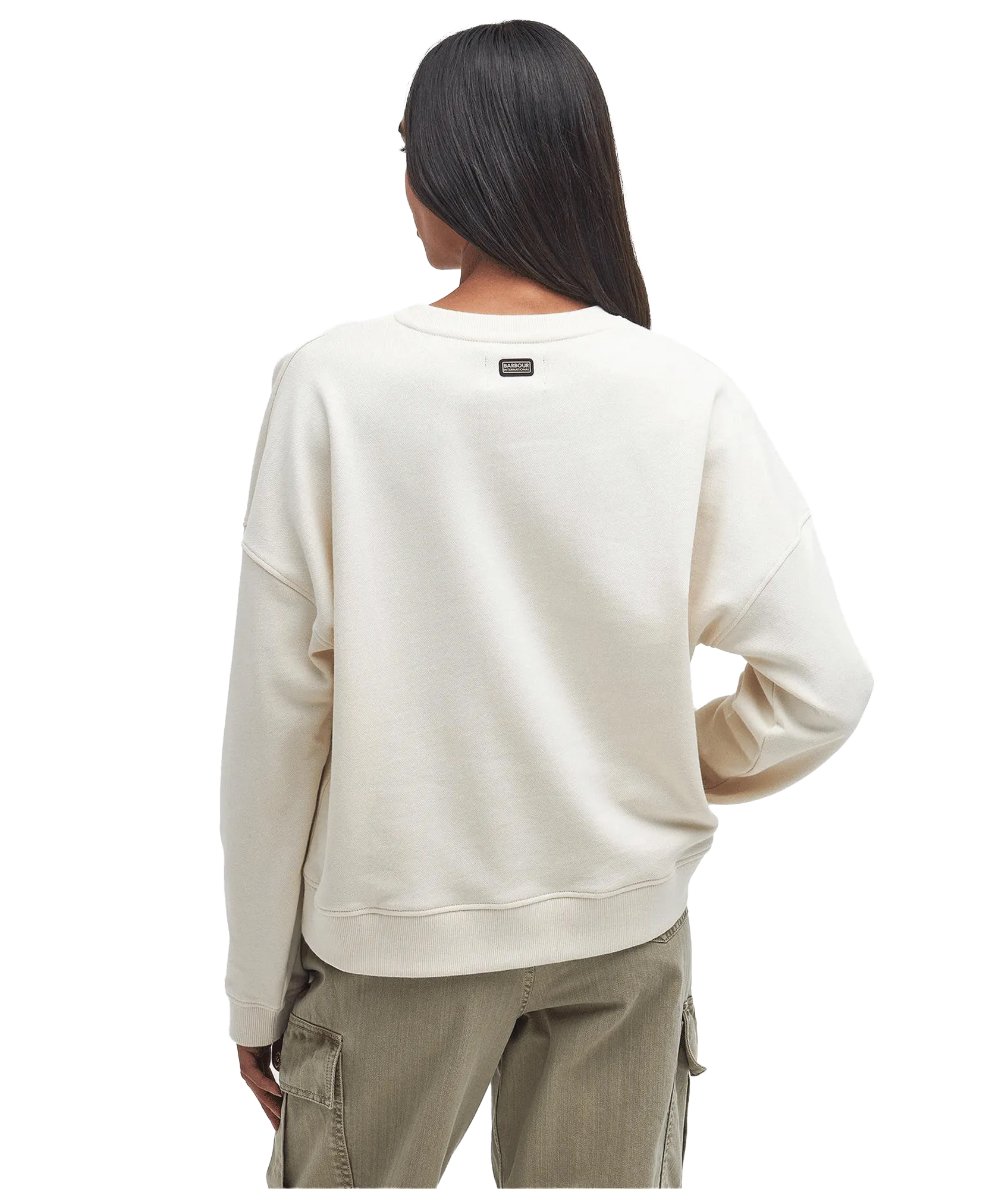 Carla Logo Sweatshirt - Cream