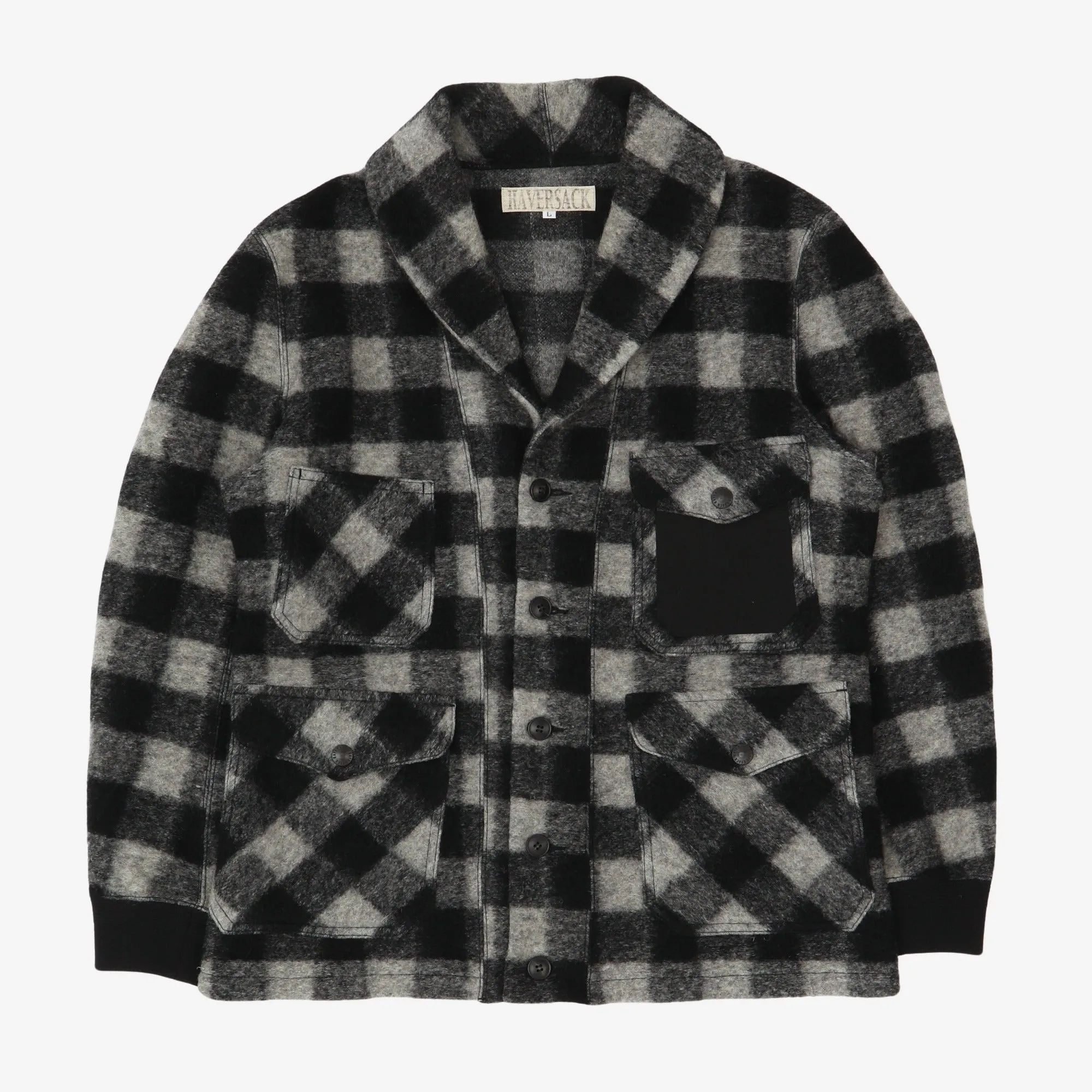 Check Wool Chore Jacket