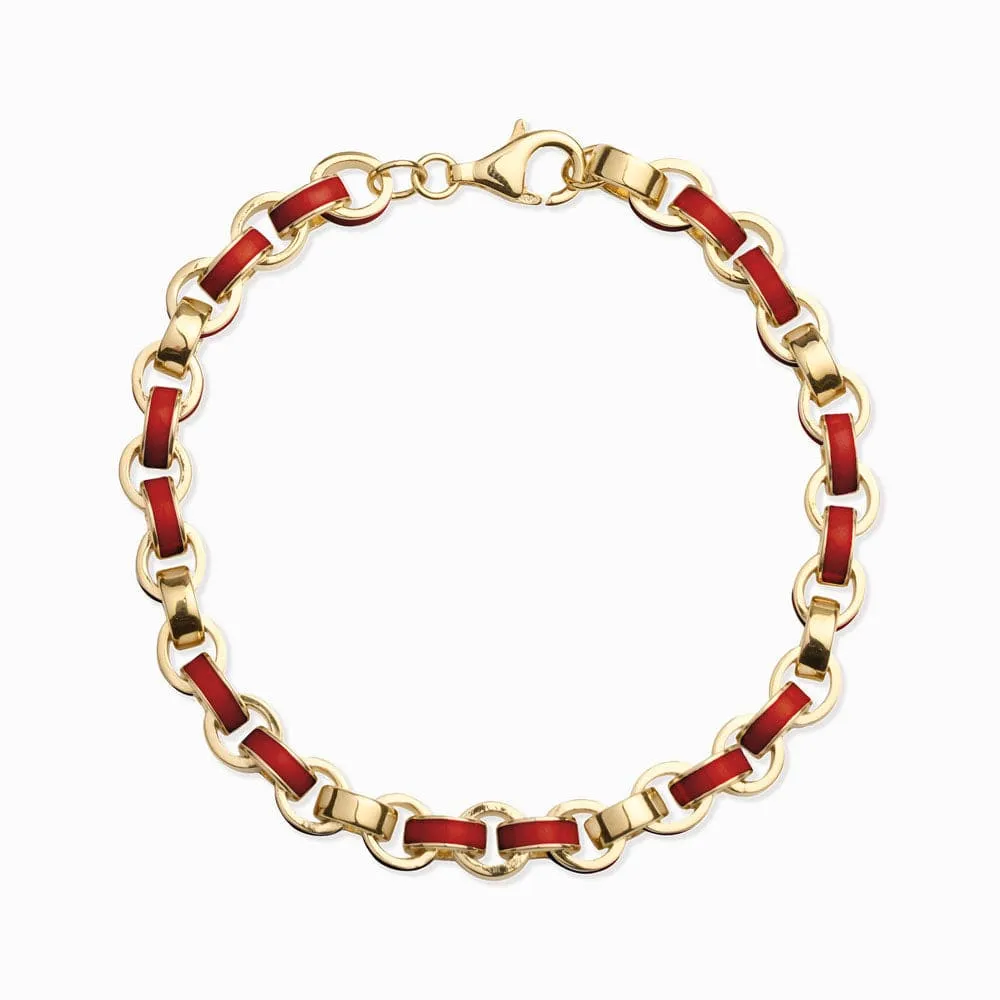 Chunky Enamel Bracelet