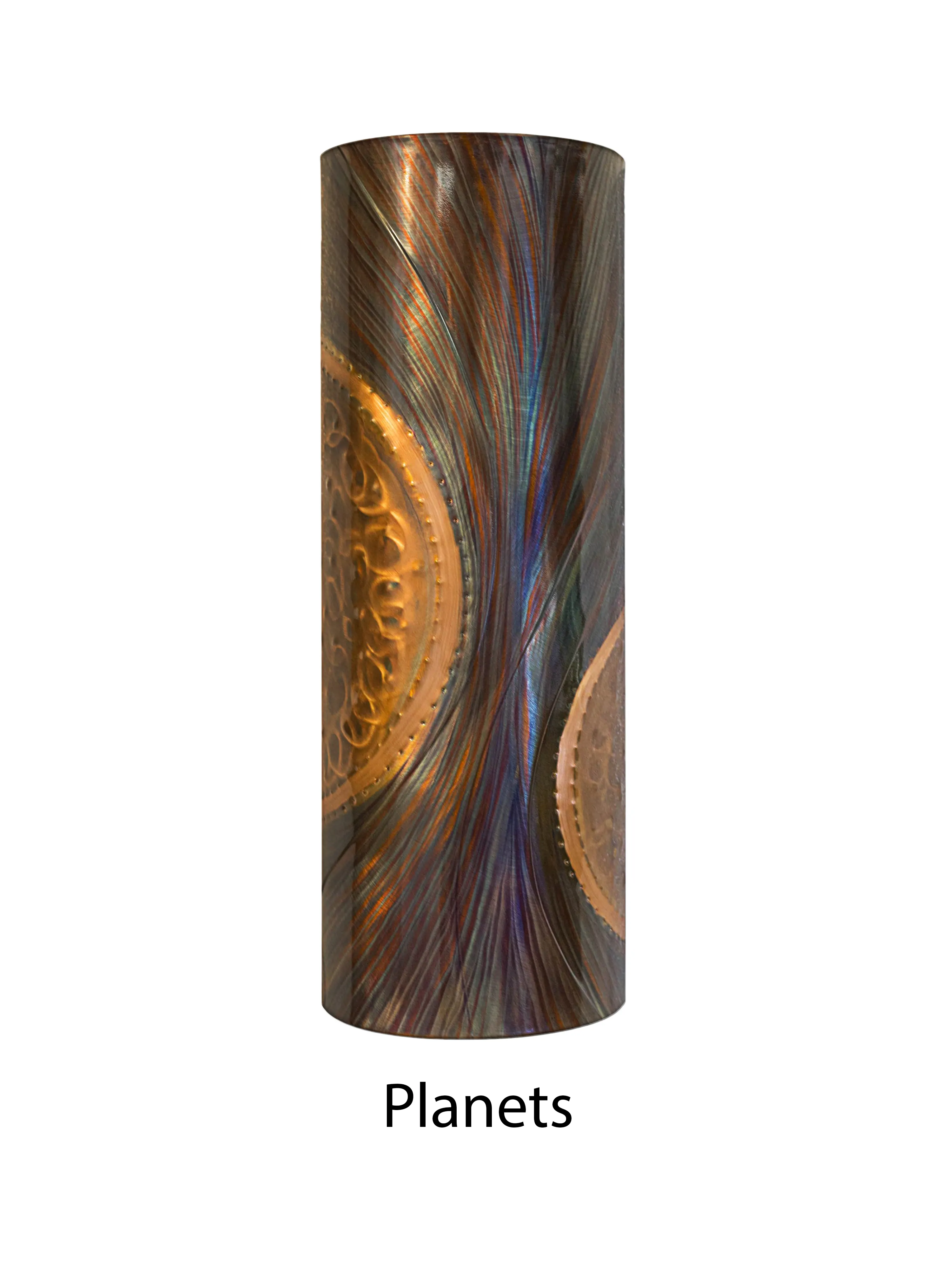 Clay Moon Copper Sconce