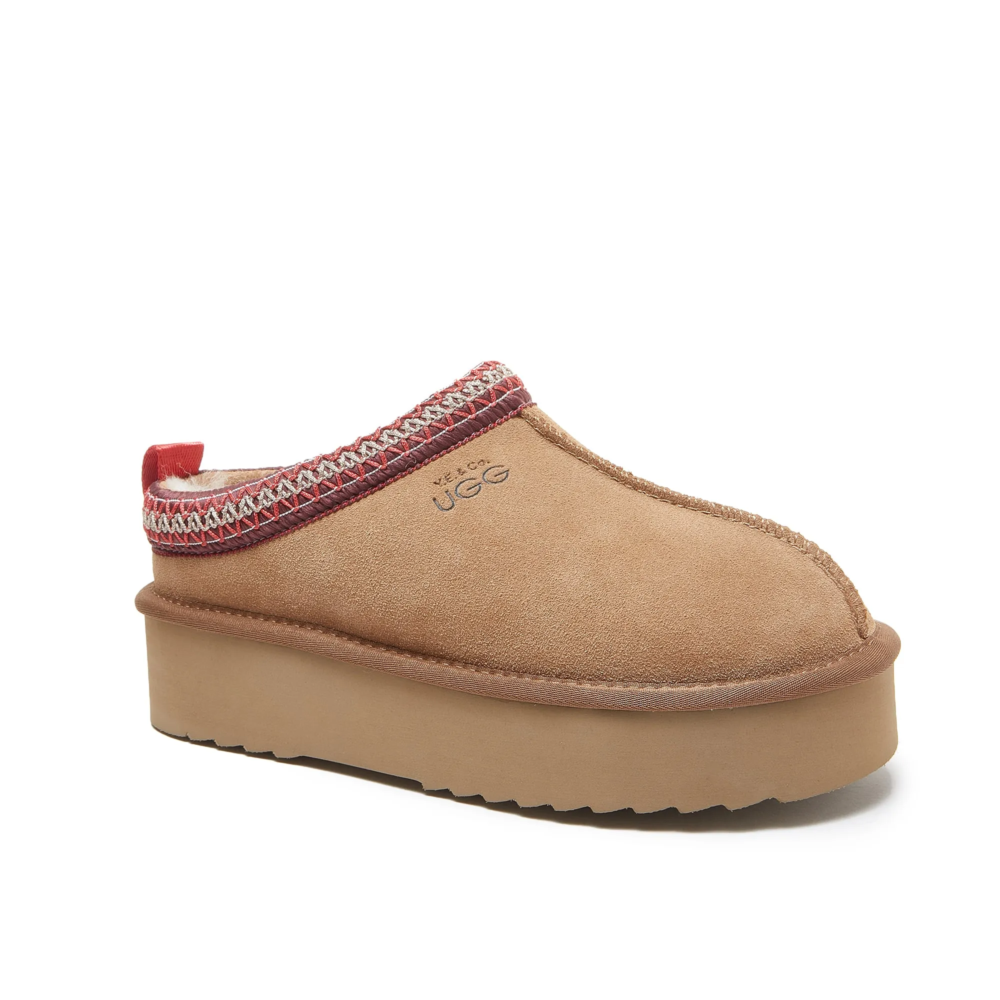 Cooper Platform - Men's Women's Unisex 4cm Platform Slip-On Slipper - Australian Merino Sheepskin