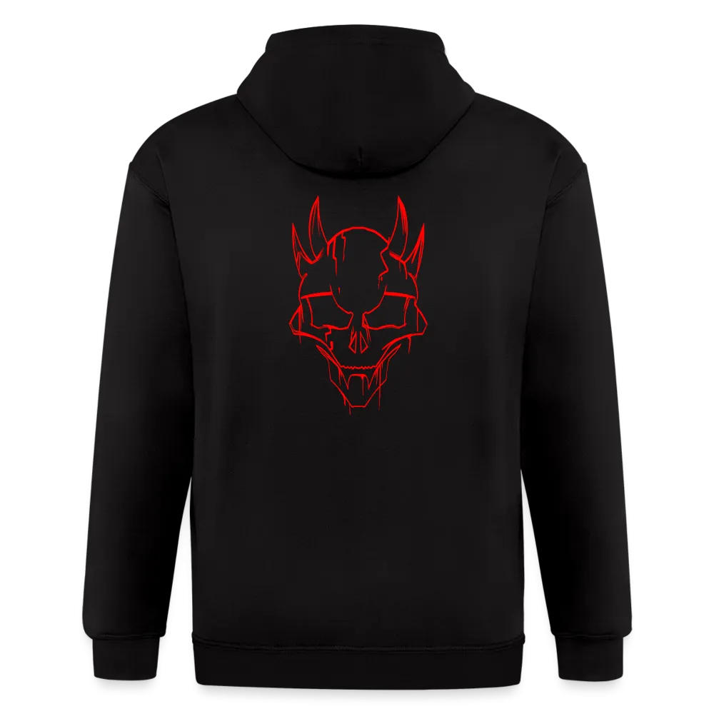 Crimson Harvest Zip Hoodie