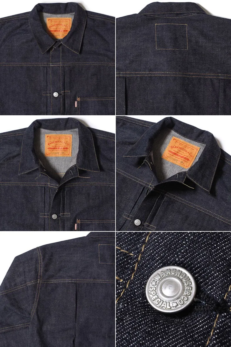 Dead Stock Blue  (WARE HOUSE)  "Lot.S2000XX" DENIM JACKET WW2Model