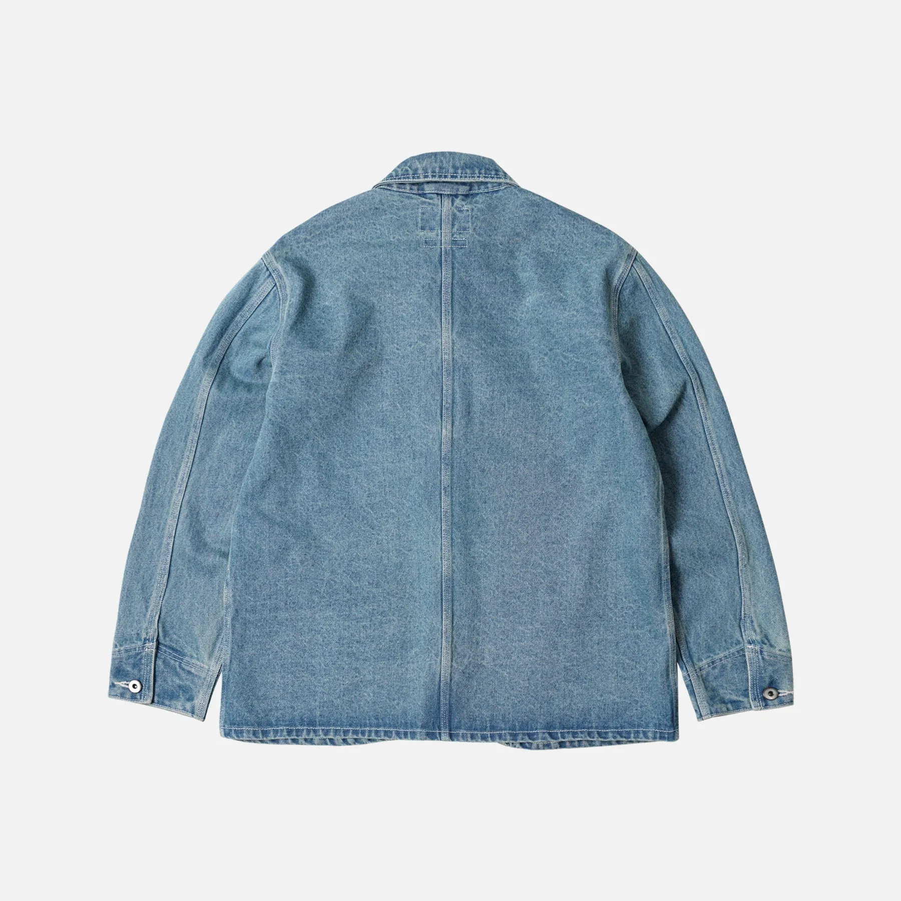 DENIM CHORE JACKET - LIGHT BLUE