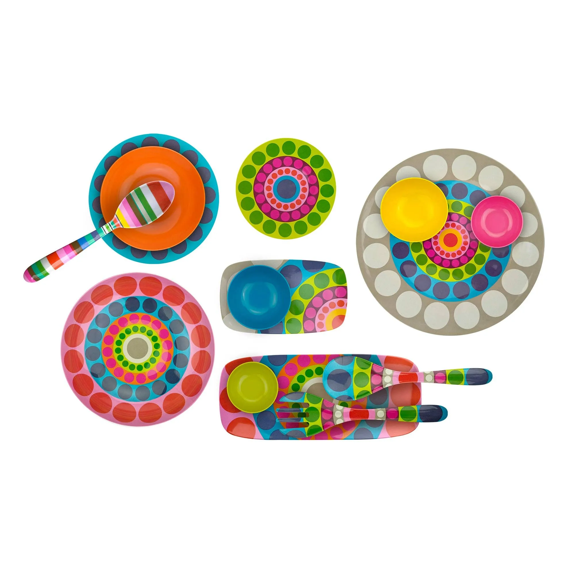 Dial Salad Server Set