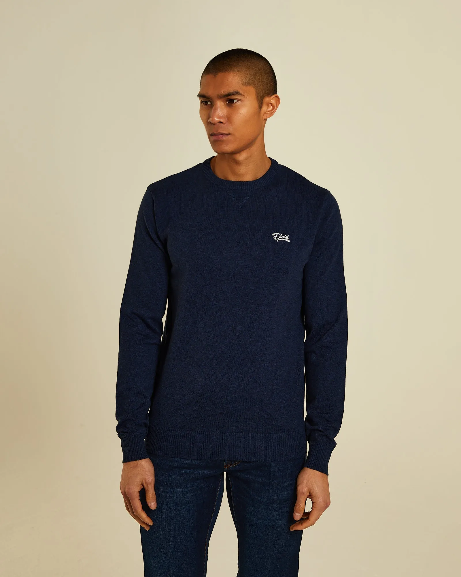 Dylan Round Neck Biking Eclipse Blue Melange