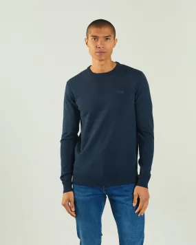 Dylan Round Neck Eclipse Blue Mel