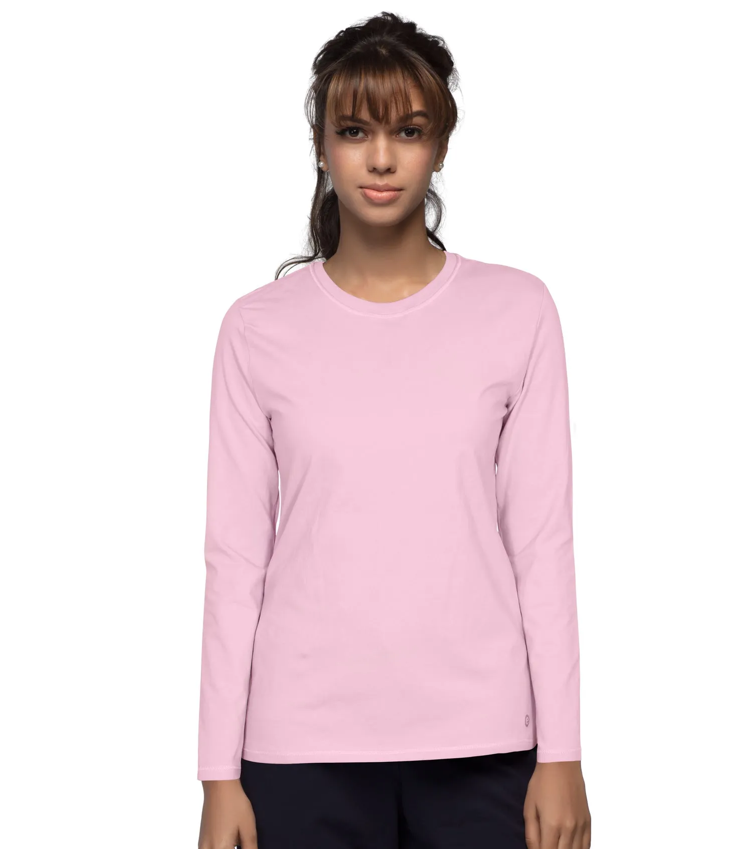 Essentials Cotton Long Sleeve Crew Tee