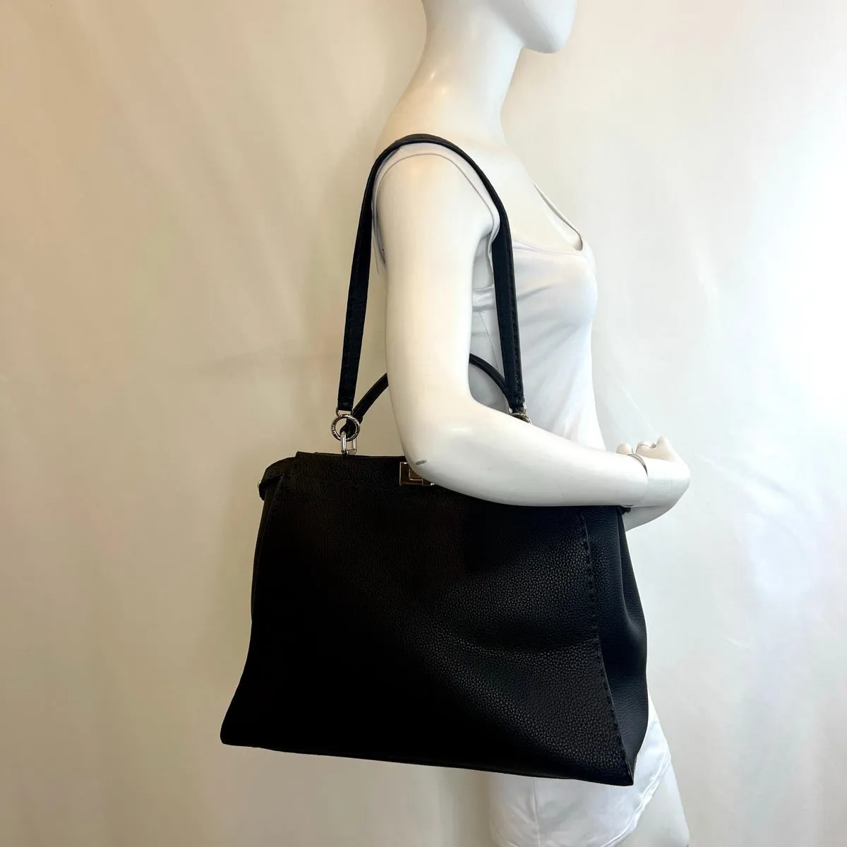 Fendi Medium Selleria Peekaboo Tote