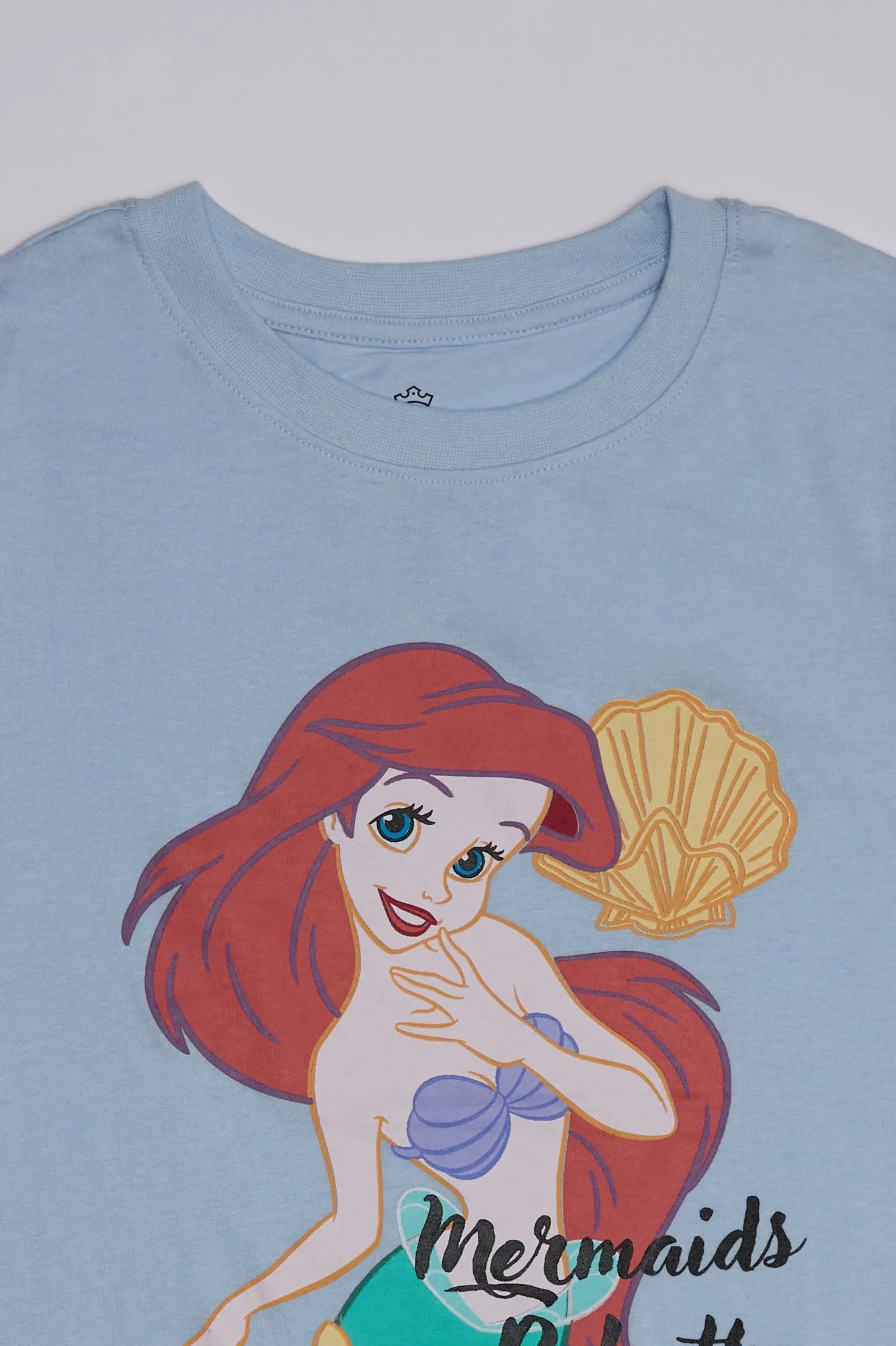 Girls' The Little Mermaid Ariel Mermaids Rule The World  Graphic Tee