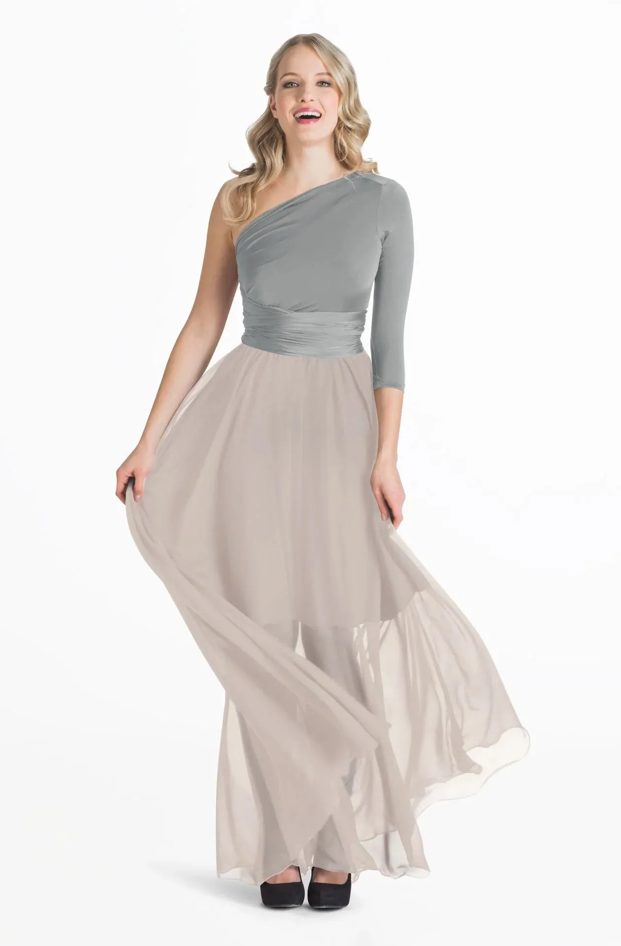 Hana Maxi Chiffon - Convertible Stylish Long Overlay Skirt