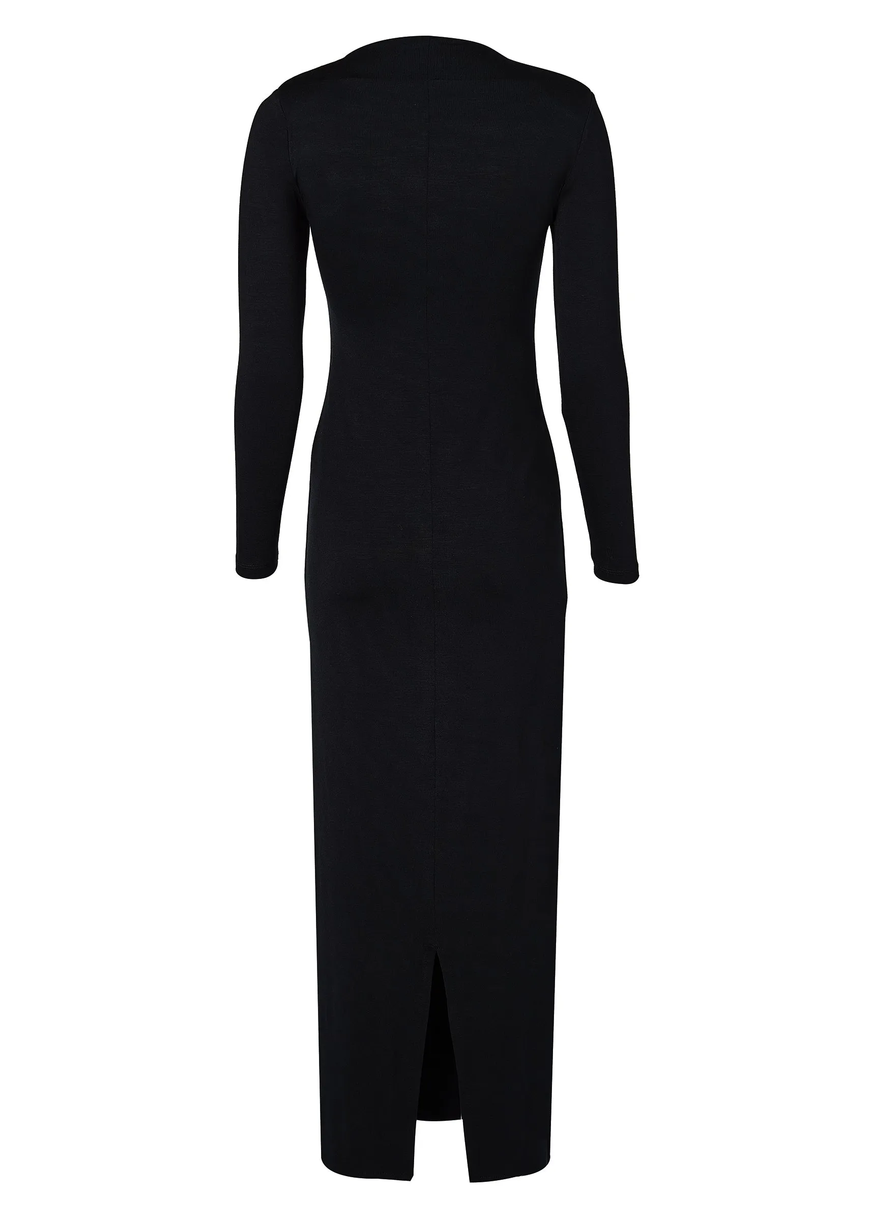 Harper Long Sleeve Maxi Dress (Black)