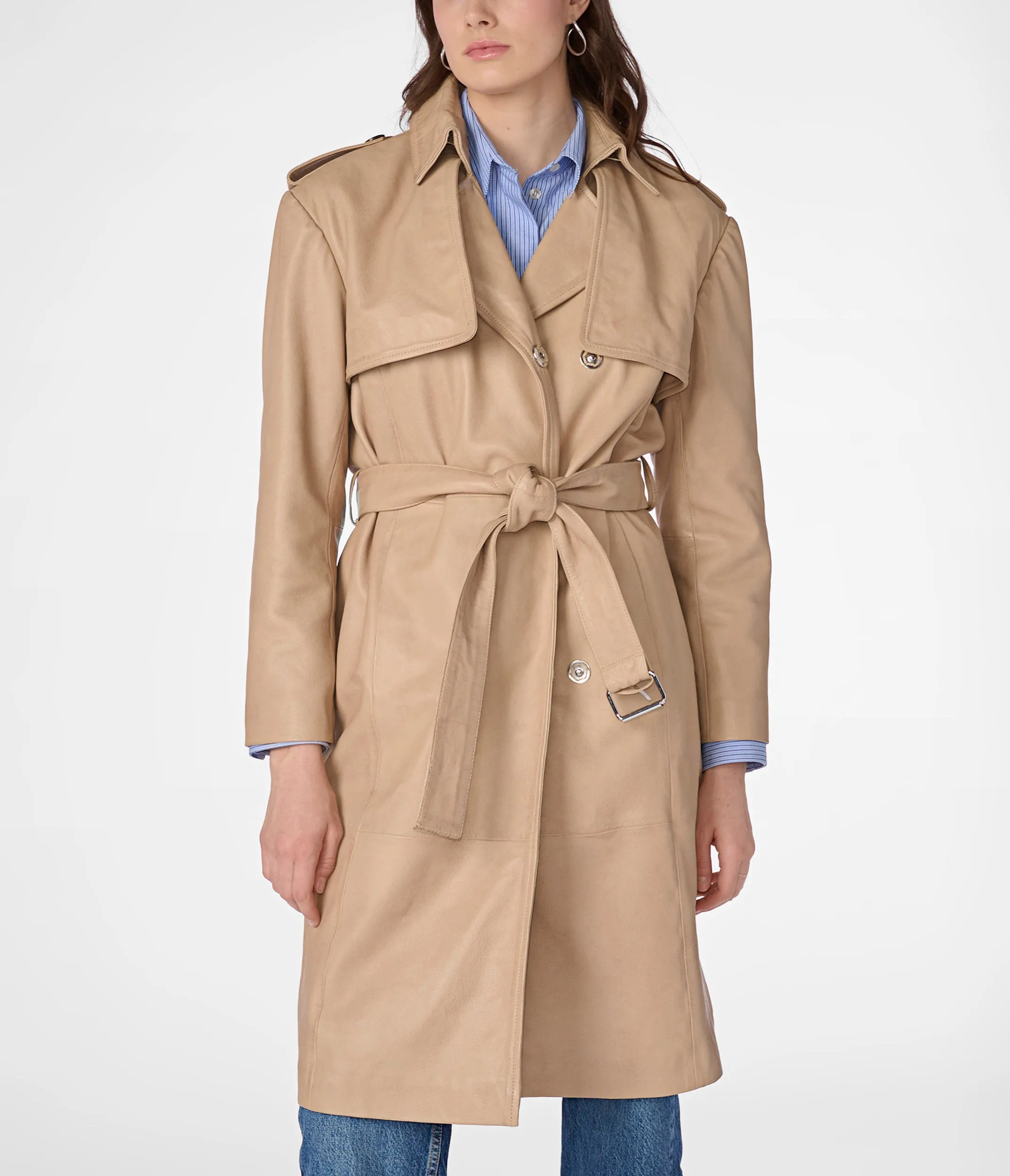 Harper Soft Trench Coat